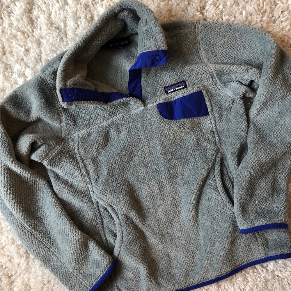 Patagonia snap-T fleece pullover
